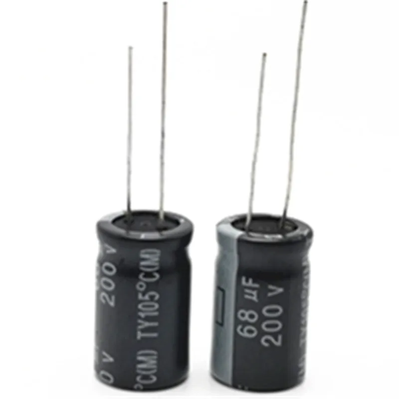 

10pcs/lot 200V 68UF 13*20 20% RADIAL aluminum electrolytic capacitor 68000nf