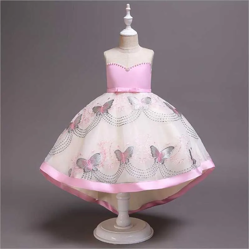 

Girls Evening Party Dress Summer Dresses For Girls Children Costume Elegant Princess Dress Flower Girls Wedding Dress
