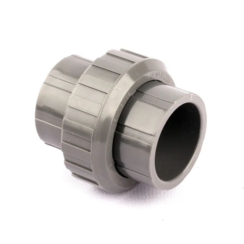 

Internal Diameter 40mm UPVC Union Plastic Hose Connector Pipe Quick Joint Garden Irrigation Water Tube Fittings