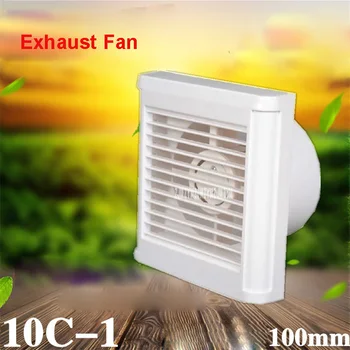 

10C-1 Mini Wall Window Exhaust Fan Bathroom Kitchen Toilets Ventilation Fans Windows Exhaust Fan Installation hole 105*105mm