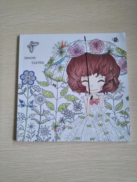 100Pages Beautiful girl \\Colouring Book Secret Garden Coloring Book ... 100Pages Beautiful girl \\Colouring Book Secret Garden Coloring Book ...