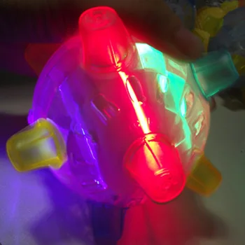 

1pcs LED Flashing Jumping Ball Kids toys Joggle Sound Sensitive Vibrating Powered Ball Game Kids Flashing Ball Toy For Children