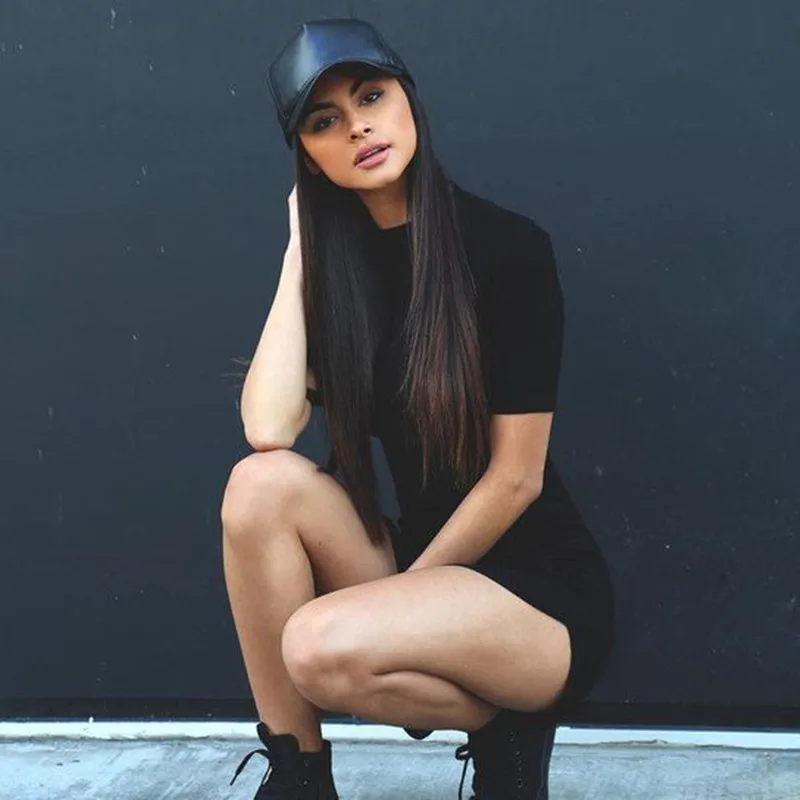 NORMOV Shirt Women Tops Long Style T shirt Causal Loose Split Solid Woment Tops Summer Ladies Girls T-shirt Tee Women