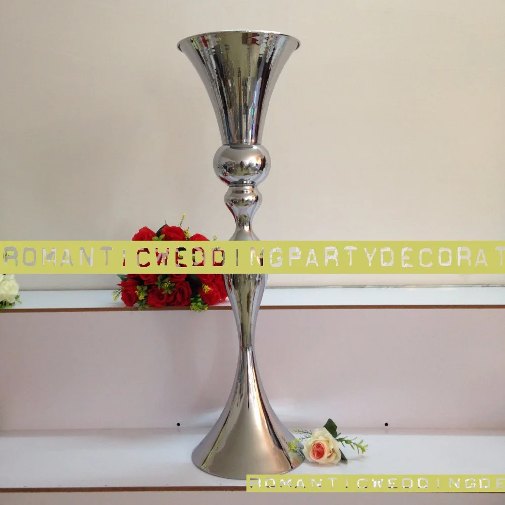 34.6" Silver Wedding Flower vases Table centerpiece Wedding Decoration
