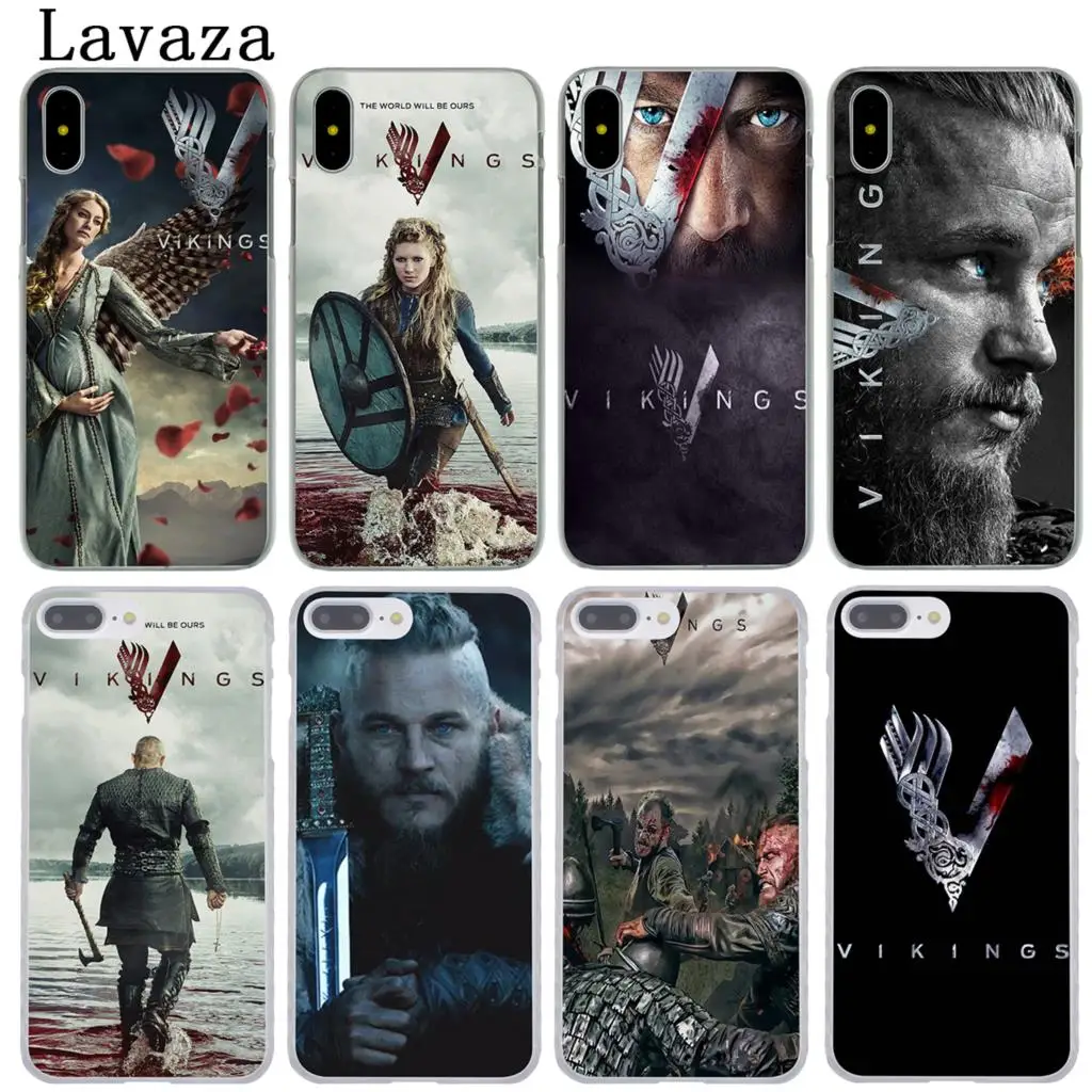 Твердый чехол для телефона Lavaza Ragnar Lothbrok Vikings iPhone XR X 11 Pro XS Max 7 8 6S 5 5S SE 4 10