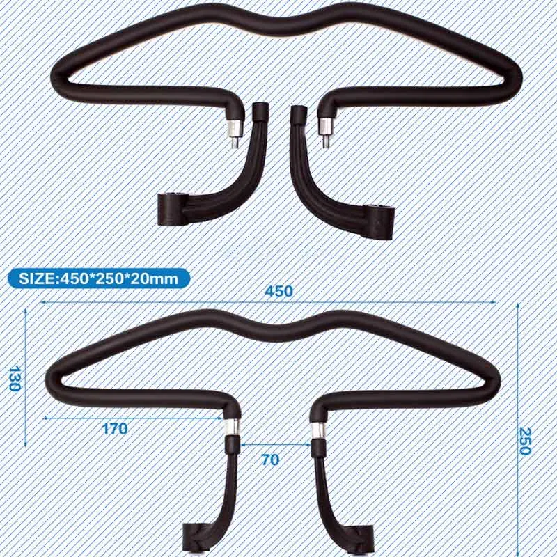 Stainless steel Car Hangers Back Seat Coat Clothes Hanger Jackets Suits