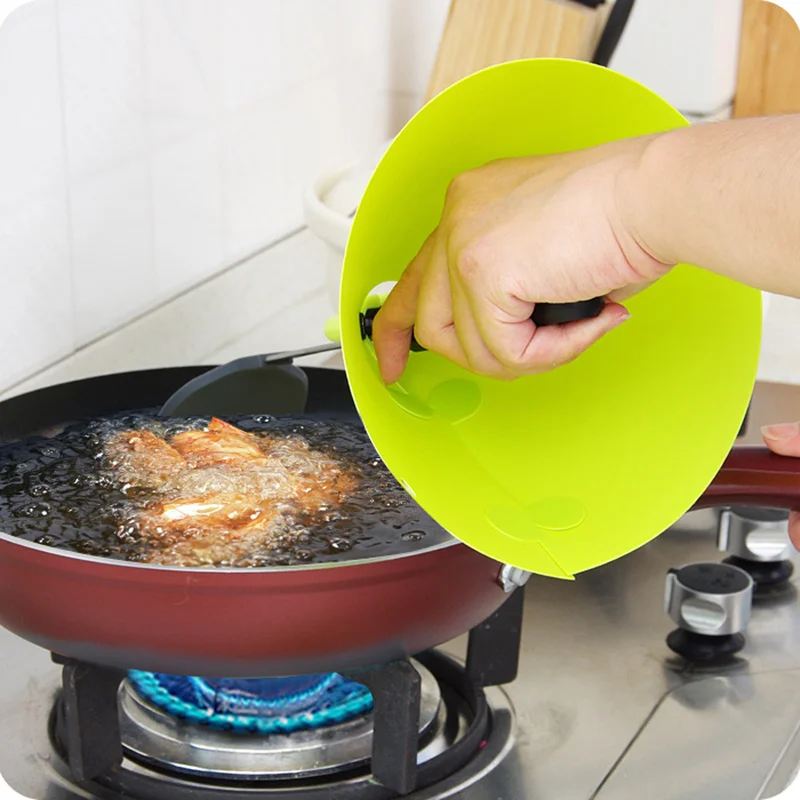 

New folding splatter screen for cooking Hand protection splash oil Screen Cover kitchen accessories cooking tool