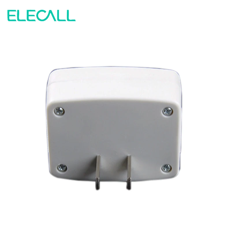 ELECALL US/EUPlug DM55-1 AC 80-300 в ЖК-цифровой вольтметр с синим задним светильник