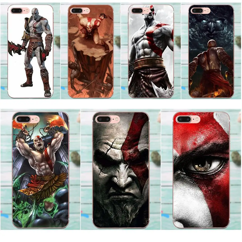 God Of War Kratos Iii 3 красивые аксессуары для телефона чехол Apple iPhone 4 4S 5 5C 5S SE 6 6S 7 8 Plus X XS Max