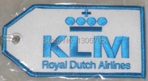 LT-1103 KLM ROYAL DUTCH AIRLINES LUGGAGE BAG TAG.jpg
