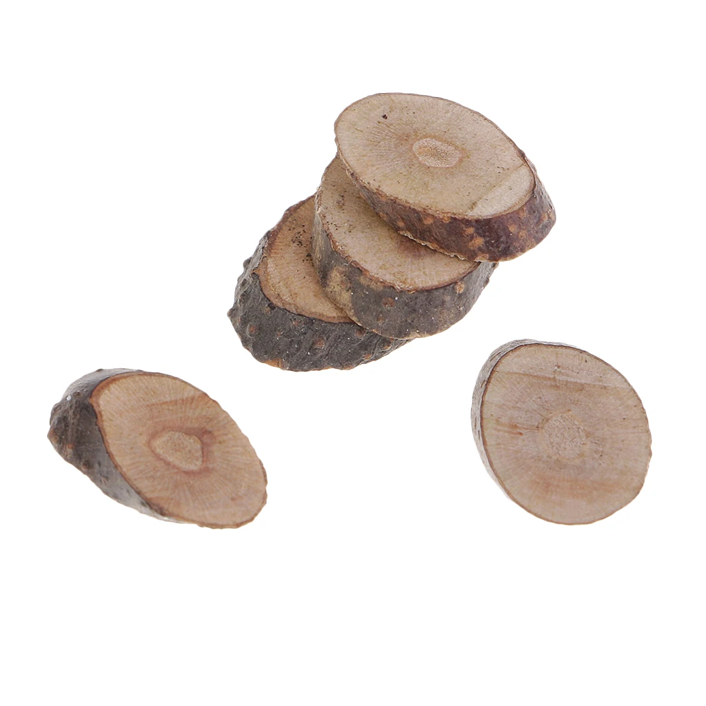 Assorted Sizes Rustic Wood Log Slices Discs Cutout Circle Semicircle Wood Disks Crafts Paint Decor For Wedding DIY Decorations