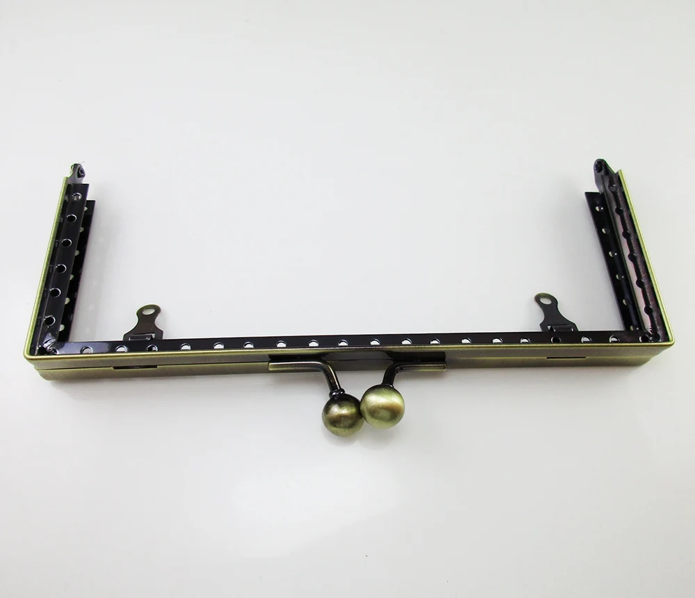 

5pcs of Bronze metal frame handle clutch frame