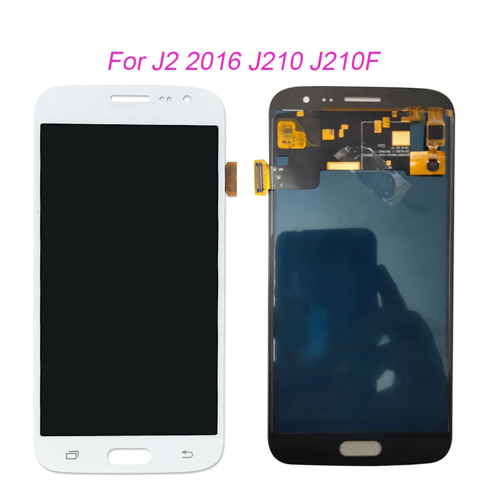 Тесты ЖК-дисплей Экран для samsung Galaxy J2 J210 J210F Сенсорный экран планшета Дисплей 2016