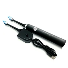 GOODPI электрическая зубная щетка, зубная щетка для взрослых USB Зарядка перезаряжаемые зубные щетки DuPont ультразвуковая щетка отбеливание зубов