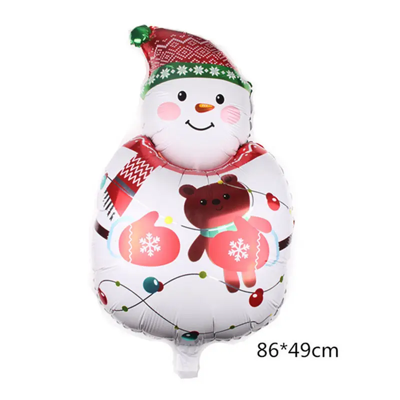 TSZWJ новые рождественские серии алюминиевых воздушных шаров, рождественские праздничные воздушные шары для украшения, высокое качество - Цвет: Figure balloon