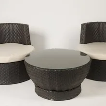 Горячая Распродажа, непогоды, лучшее качество, маленький современный ротанговый стильный набор диванов