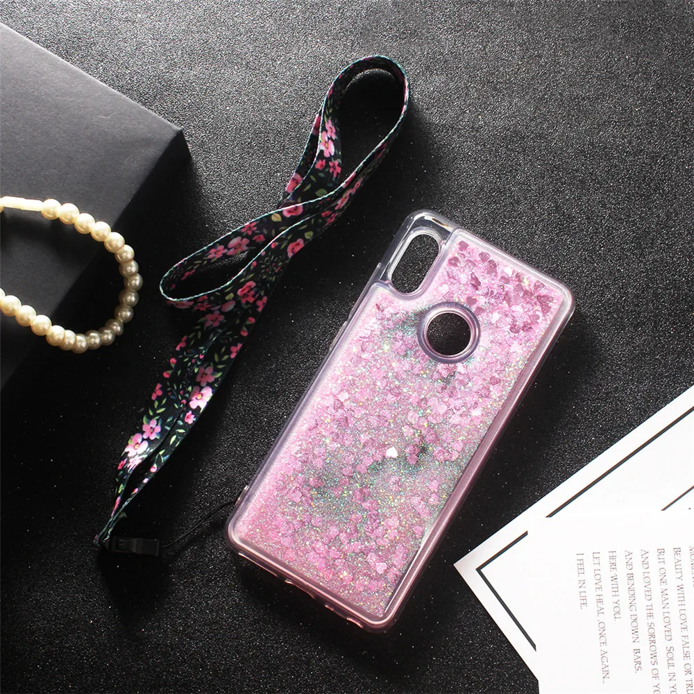 Luxury Glitter Flamingo Case For Xiaomi 6X A2 Cover Silicone Soft Cases For Xiao Mi 6X A2 Dynamic Liquid Quicksand Case Coque1