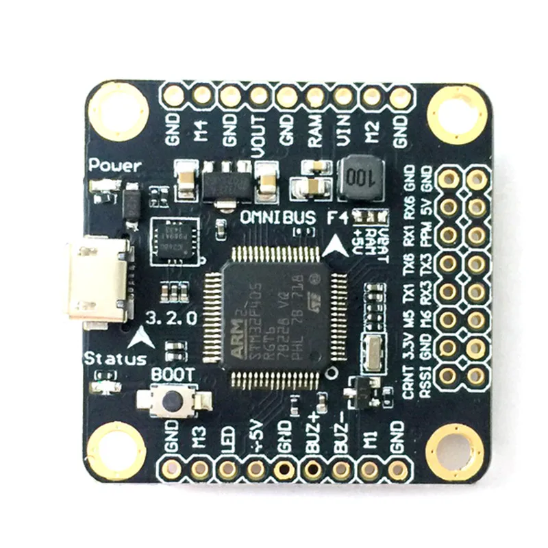 

F4 BetaFlight 3.2.0 OSD STM32F405RGT6 Flight Controller 30.5X30.5MM for FC FPV Racing Racer Drone Quadcopter VS Pro