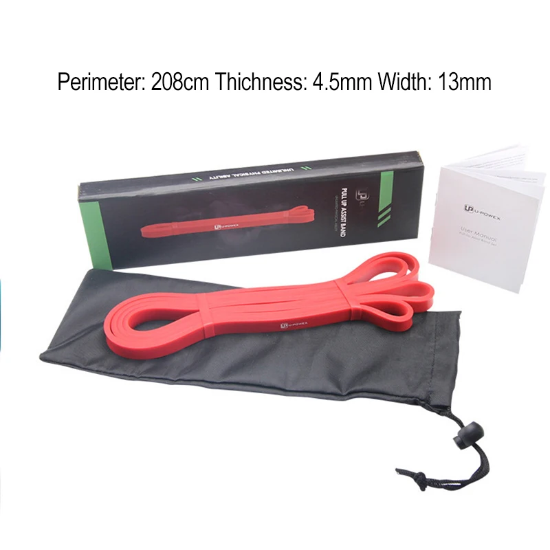 AOPI Yoga Fitness Equipment Training Workout Band Crossfit Resistance Latex Band Rubber Loop Band Pilates Pull Up Exercise Bands