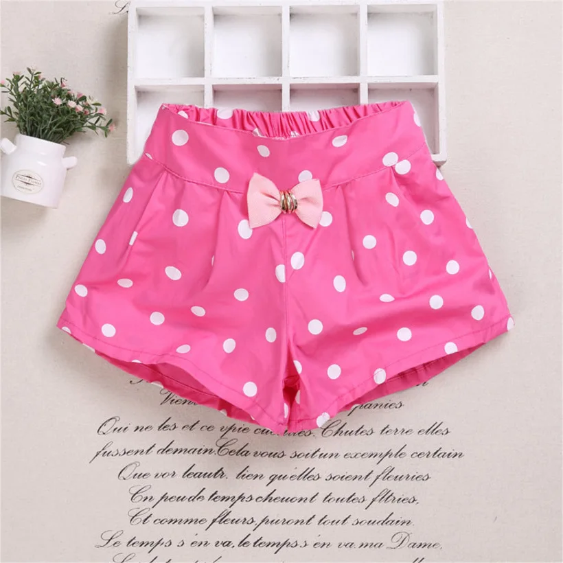 2021 Kids Summer Shorts Bow Princess Shorts For Girls Fashion Girls Shorts Children Pants Girl Short Flower Girls Clothing images - 6