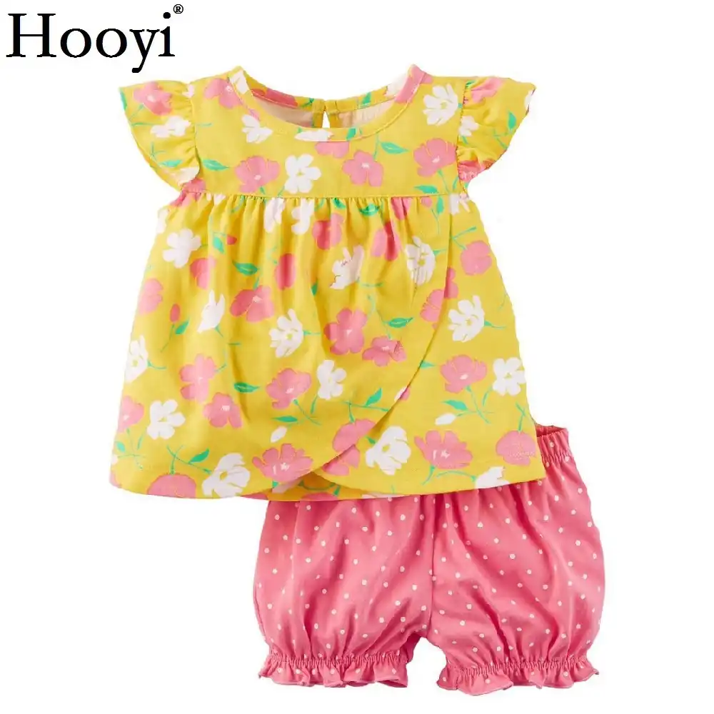 floral baby pants