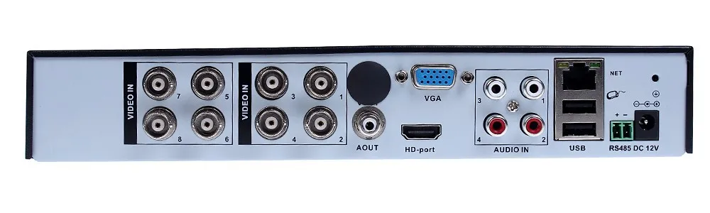 AHDM DVR 8-канальный сетевой видеорегистратор AHDNH CCTV AHD DVR, цифровые гибридные видеорегистраторы/1080 P NVR 4in1 видео Регистраторы для аналоговая камера высокого разрешения Камера IP Камера аналоговый Cam