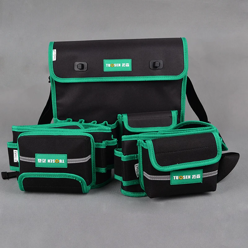 

Multi-function Waterproof Tool Bag Finishing chest bags Kit Package Electrician Maintenance Belt Waist Tools Waist Packs Toolkit