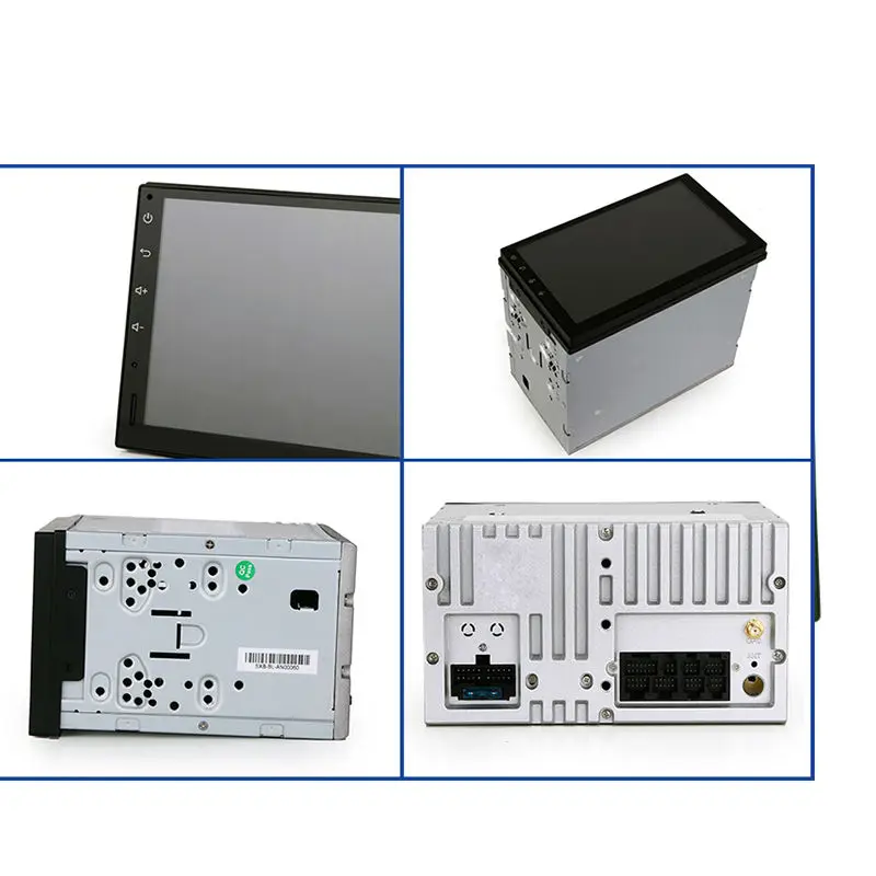 Perfect Aoluoya Android 7.1 2 DIN CAR DVD PLAYER For Universal Nissan Tiida Qashqai Hyundai Accent Verna Tunson Elantra  XG300 PALADIN 5