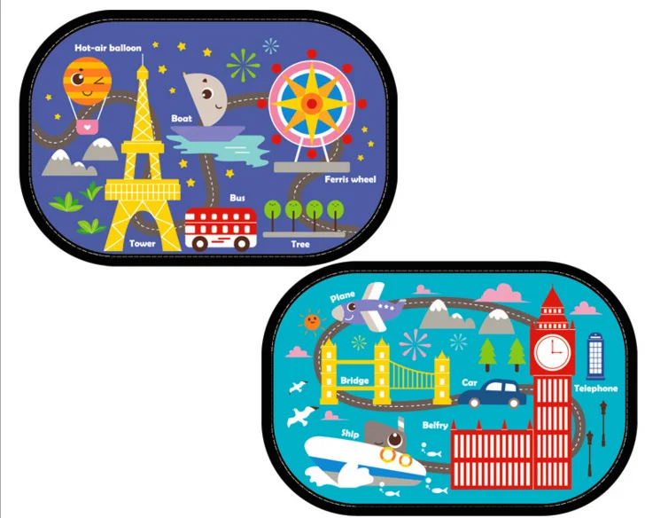 2 шт. универсальные защитные блоки для автомобильных окон|baby car sunshade|sun shade babybaby |