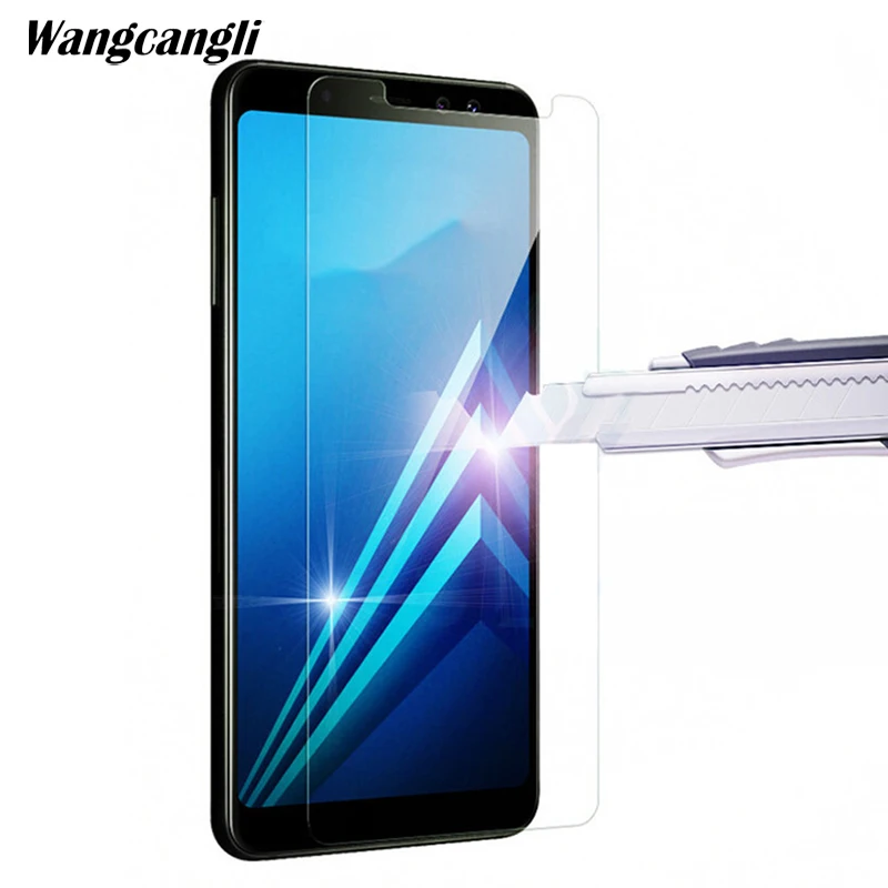 

Screen Protector For Samsung Galaxy A7 A3 A6 A8 2018 Tempered Glass 0.28mm 9H Protective Film for samsung galaxy a5 2017 glass