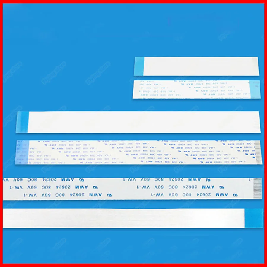 100 шт 8p 300 мм 1 0 A вперед (Изотропия)/B (анизотропия) FFC / FPC плоский кабель гибкий