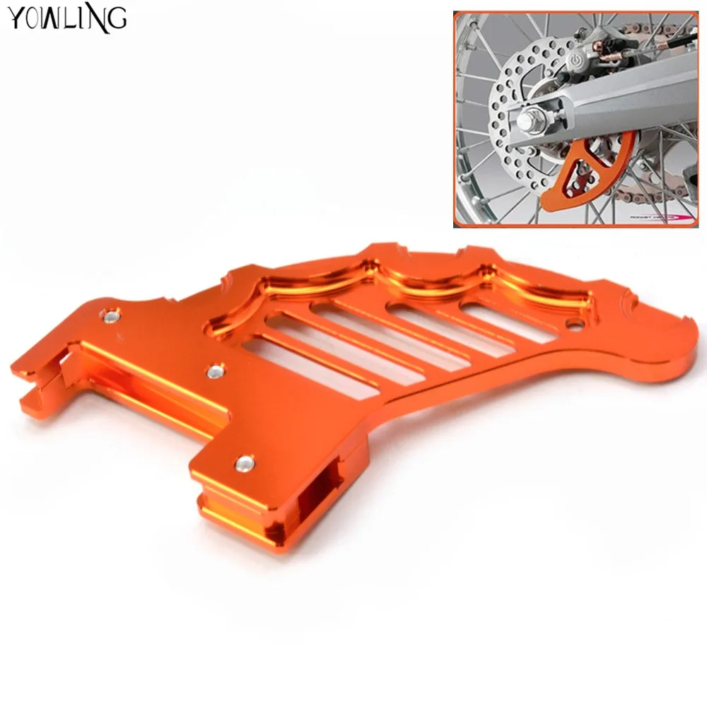 

motorcycle accessories aluminum Rear brake disc guard potector for KTM Husaberg FE/FS/FX 250/350/390/450/501/570 2009-2014 EXC
