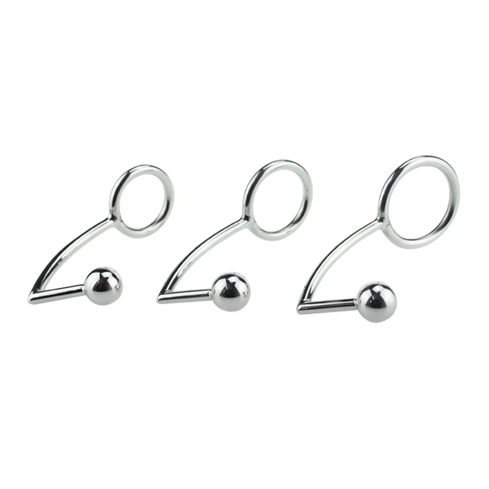 40mm-45mm-50mm-for-choose-Anal-plug-Ball-on-Angled-butt-hook-with-penis-ring-fetish