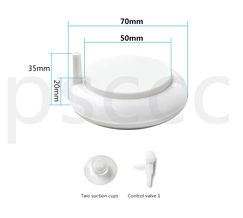 Aquarium Ornament Nano Air Bubble Stone Diffuser Atomizer tube Oxygen Pump for Fish Tank Aerator Hydroponic Aquarium Accessories