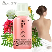 Соединение Эфирное масло spa питательный гениталии Ванны масла Уход за кожей Затянуть влагалище, дезодорант, бактерицидное противовоспалительное