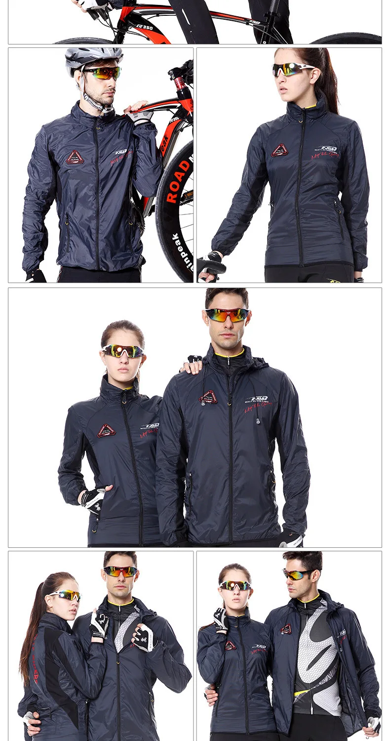 Велосипедная куртка, ветрозащитная, для горного велосипеда, ветровка, для спорта на открытом воздухе, светоотражающая одежда, Джерси, пальто для мужчин, женщин, лето, весна