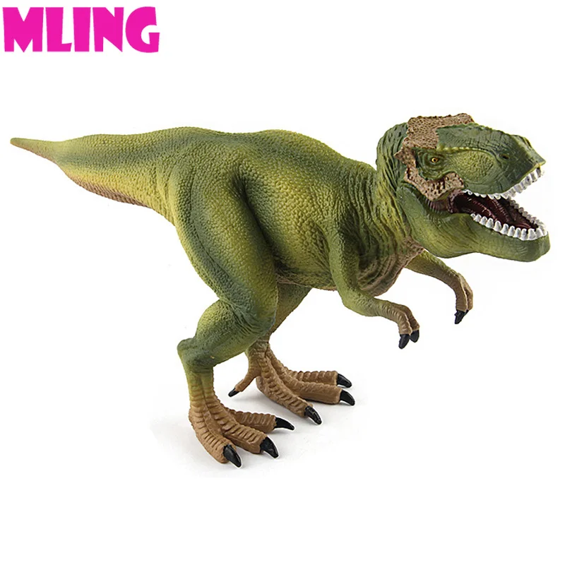 Tyrannosaurus зеленый Юрского периода головоломка обучения развития серии Динозавров