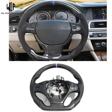 3 серии F30 крышка рулевого колеса автомобиля из углеродного волокна авто аксессуары для BMW 3 серии F30 2012-UP