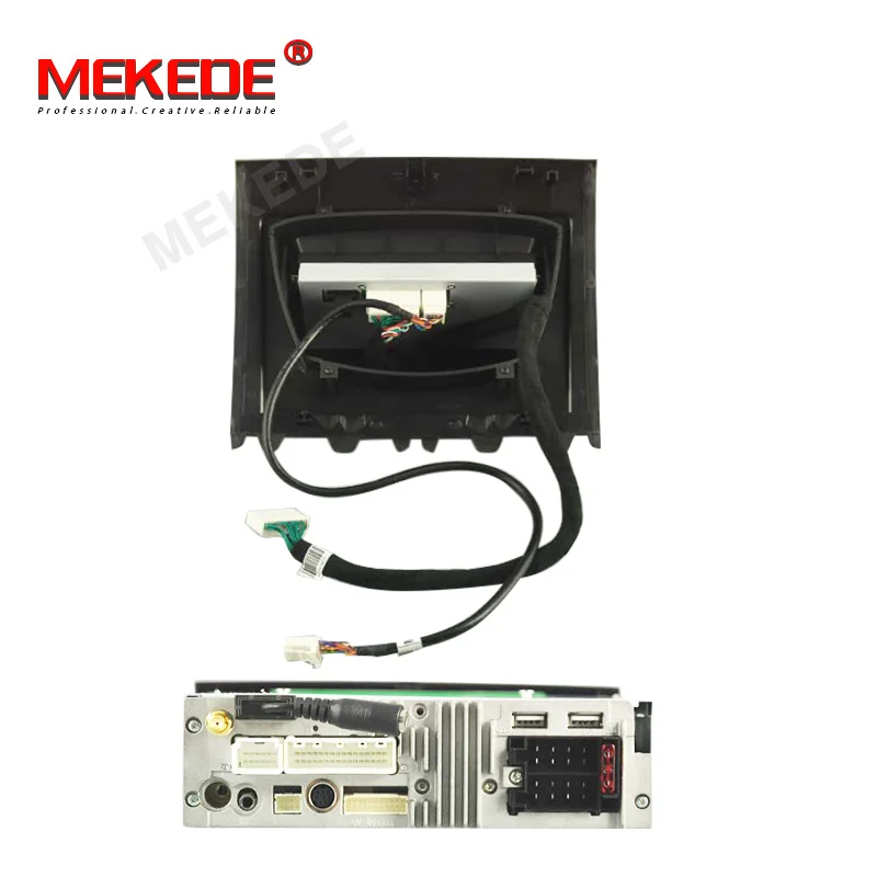 Discount Android9.0 Fit  For Renault Megane 2 Fluence 2002-2008 GPS navigation head unit radio tape recorder car multimedia with DSP IPS 3