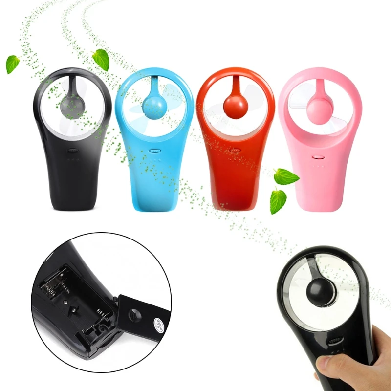 

Portable Mini Air Conditioner Fan USB Cooler Cooling Rechargeable Handheld Micro