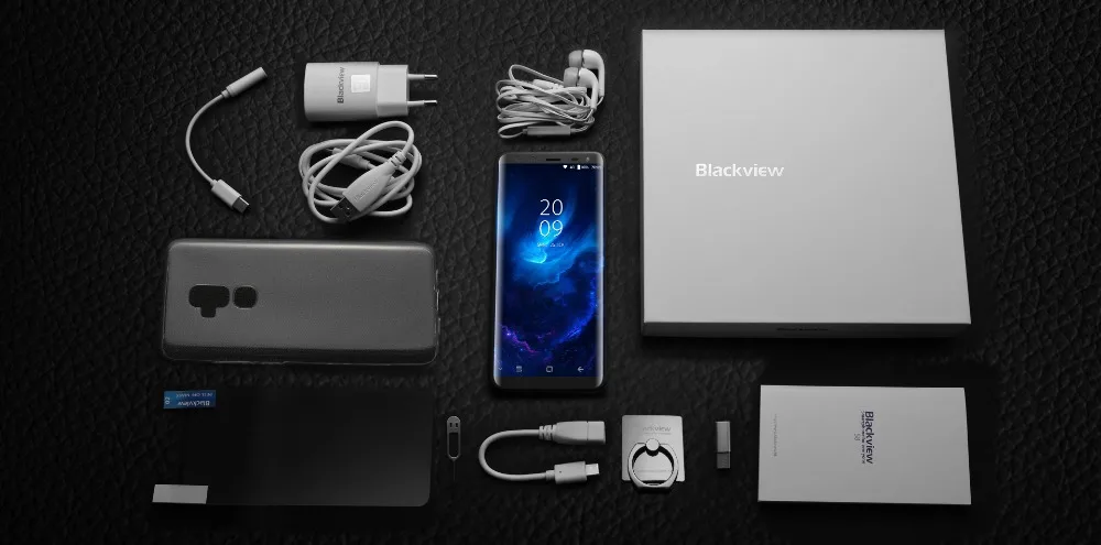 Blackview S8 5," 18:9 HD экран 4 камеры MT6750T восьмиядерный смартфон 4 Гб+ 64 Гб Две sim-карты отпечаток пальца OTG 4G LTE мобильный телефон