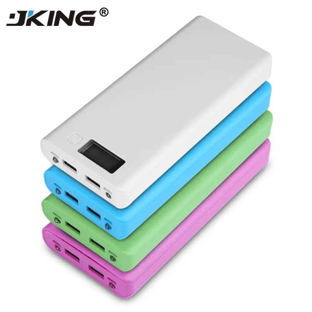 JKING/Лидер продаж 5 В двойной USB 8*18650 блок питания зарядное устройство для