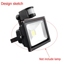 PIR датчик движения переключатель безопасности экономит энергию человека инфракрасный датчик переключатель для наружного Светодиодный прожектор инфракрасная Сенсорная лампа