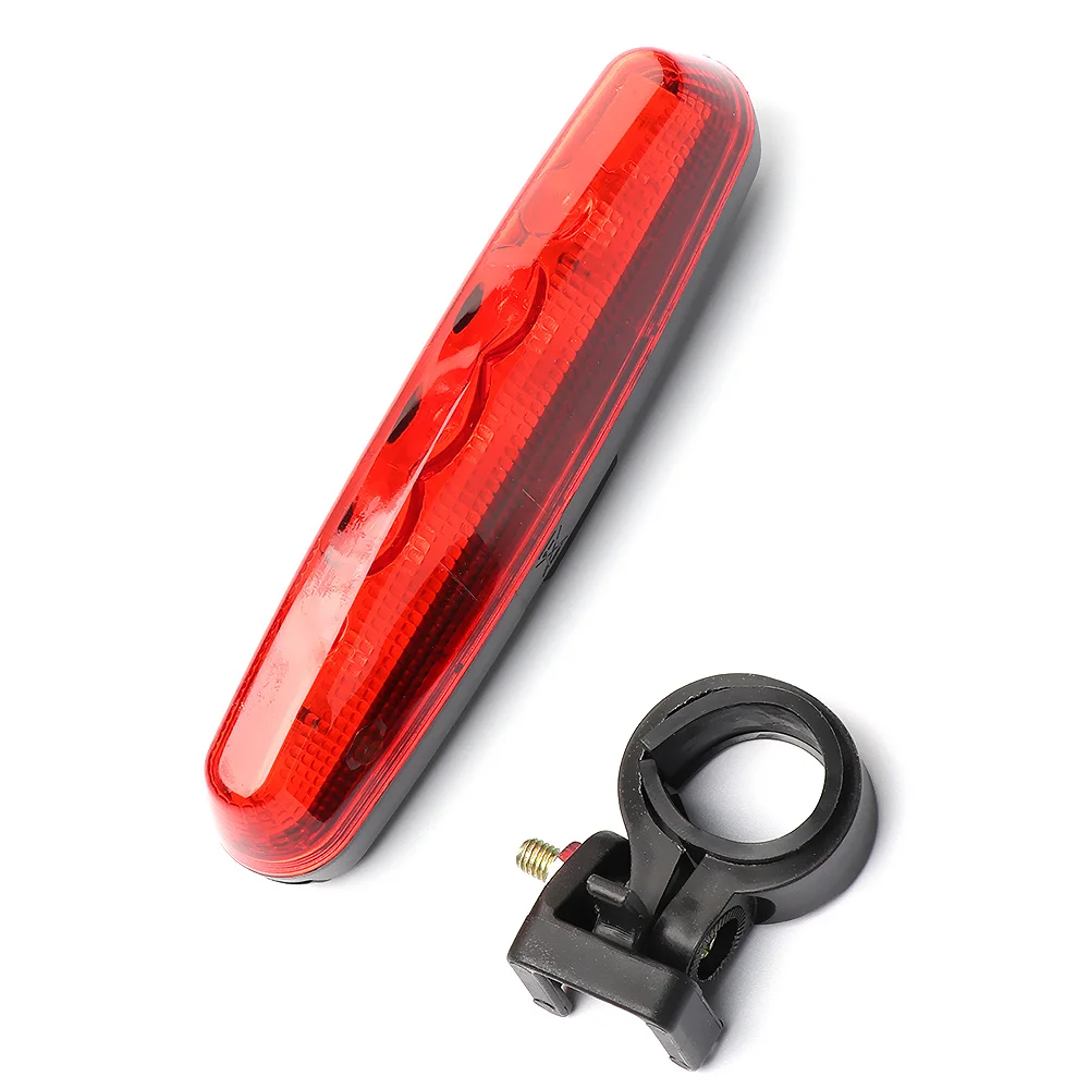 5LED Safety Warning Front Headlight Bike LED Light Bicycle Laser