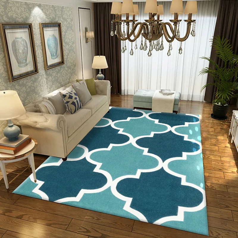 Современный геометрический ковер в скандинавском стиле для гостиной, спальни, дивана, кофейного кабинета, противоскользящие ковры, витрина, коврики для дома - Цвет: color3