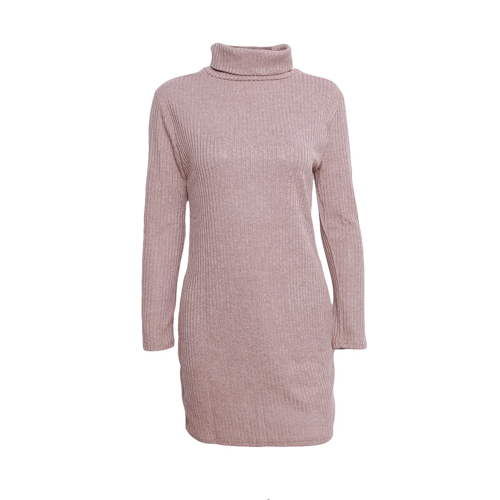 Женский длинный вязаный свитер повседневный облегающий на зиму 2019|sweater female|sweater