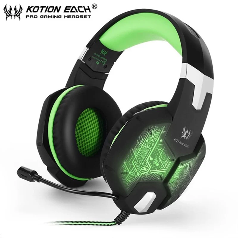 KOTION EACH G1000 earphones Gaming Headset gamer wired game Headphones
