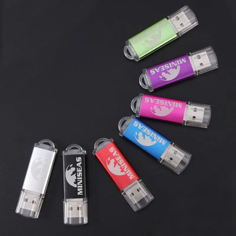 Miniseas Usb флеш-накопитель с H2textw модный крутой маленький 8 г/16 г/32 г/64 г Usb 2,0 USB флеш-накопитель u-образный флеш-накопитель