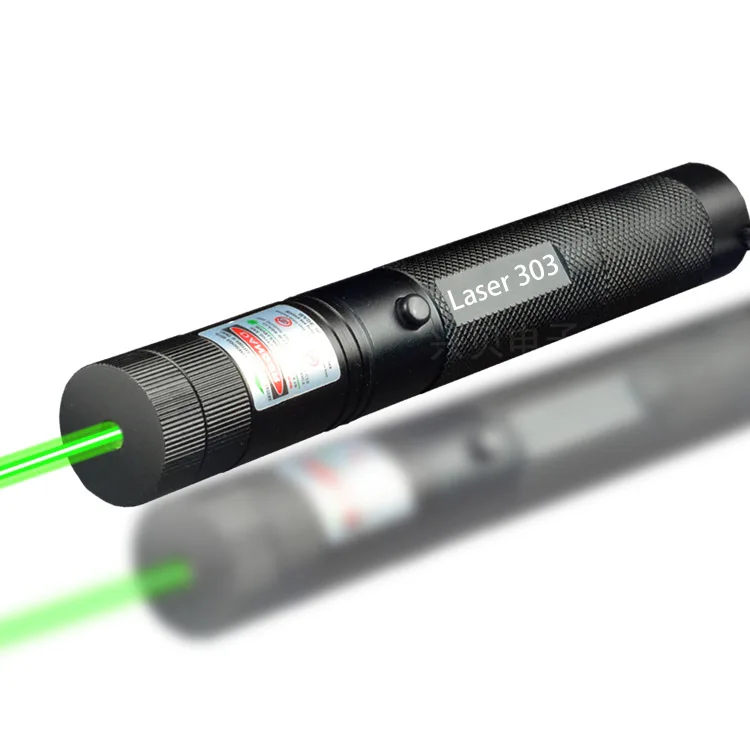 Модный Военный Черный лазерный небесно-звездный горящий луч, фонарик с аккумулятором 18650 и зарядным устройством - Цвет: Черный