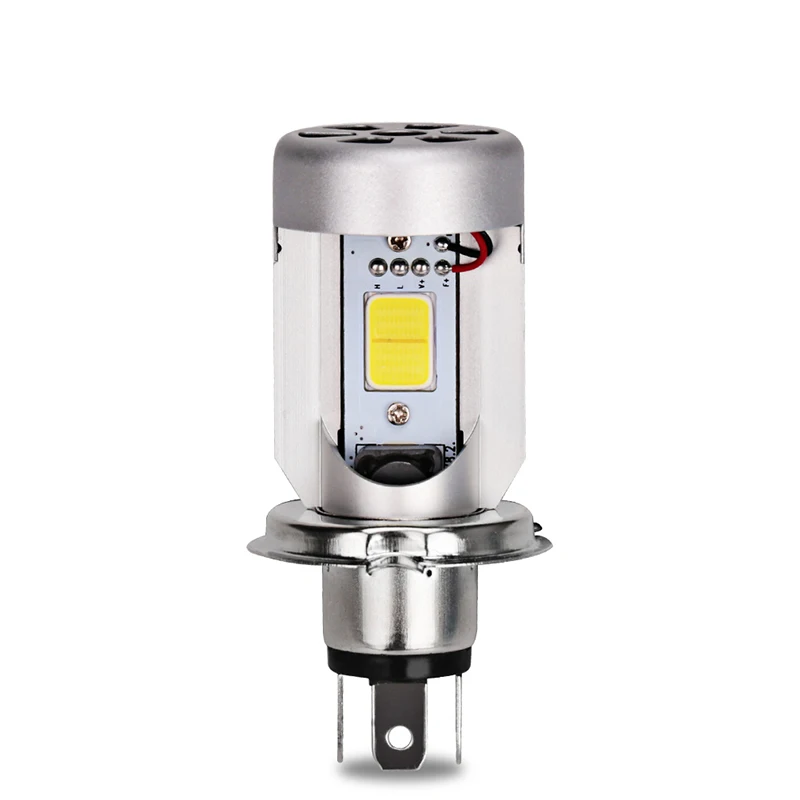 

Xenon Led H4 Motorcycle Moped Light Bulbs 6500k Xenon Led HS1 H4 Led Headlight Motorcycle 12v High Low Beam Scooter Light Bulb